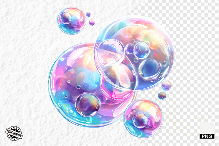 Ocean Bubbles Clipart