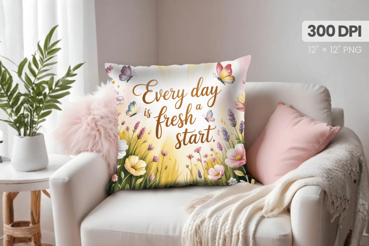 Inspirational Quotes Pillow PNG Motivational PNG Sublimation