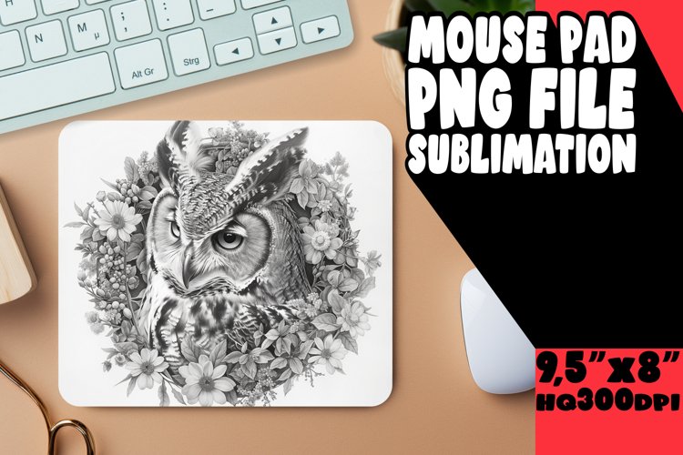 Feathered Friends Sublimation Mouse Pad Series