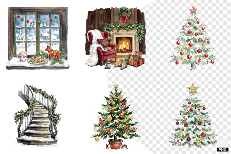 Santa In School Sublimation PNG