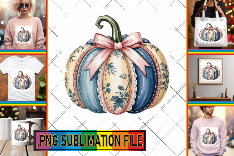 RADIANT TSHIRT Gift Ideas PNG, Pumpkin Watercolor