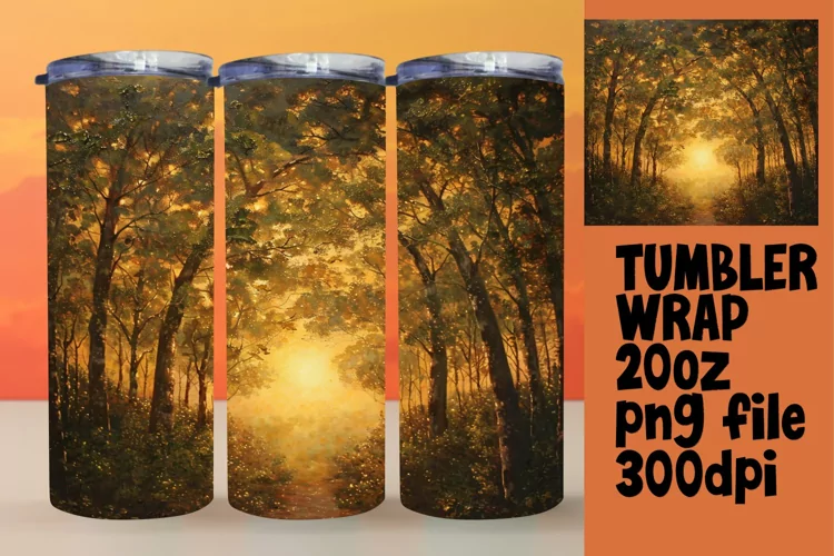 Ocean Bliss Tumbler Design 20oz