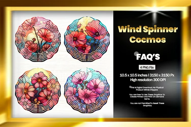 Cocmos Wind Spinner Sublimation - 04 Variations
