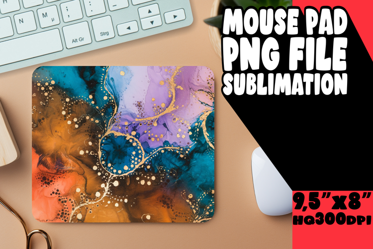 ENCHANTED MOUSE MAT GIFT INSPIRATION, Abstract Pattern