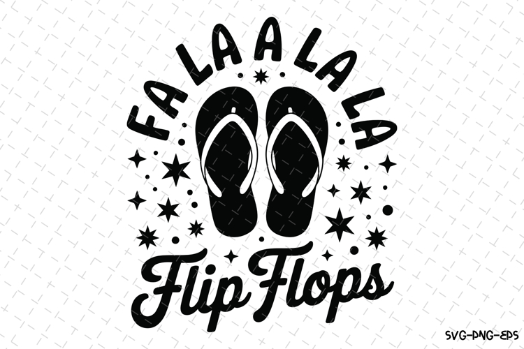 Flip Flops Svg Image 21