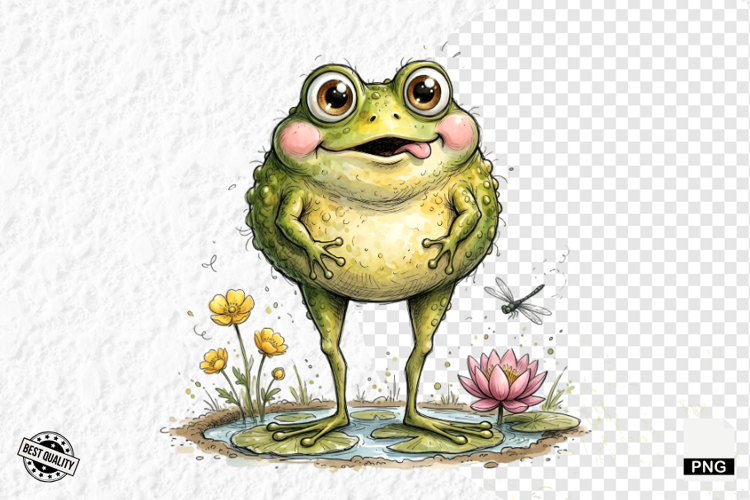 Cute Frog Png