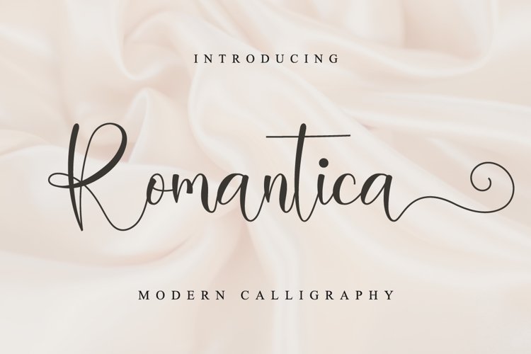 Romantica Script example image 1