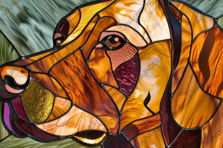 Stained Glass Texture Image 5