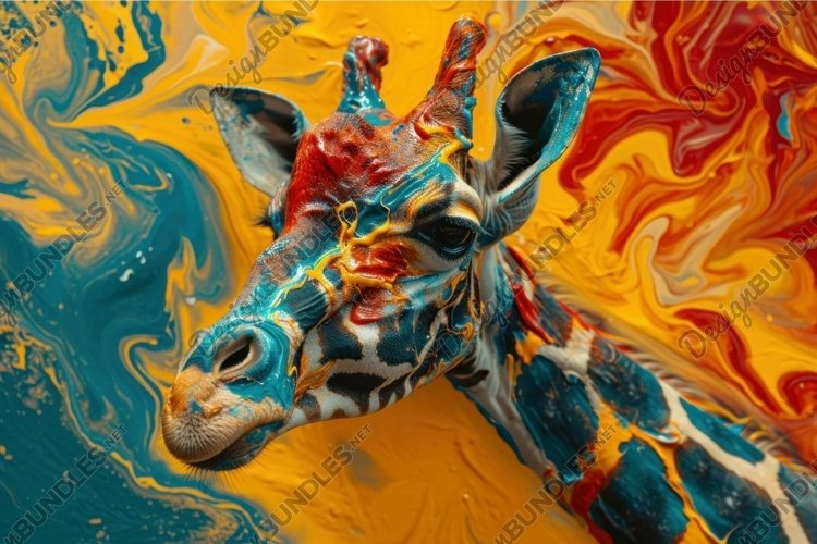 Giraffe Clipart Image 11