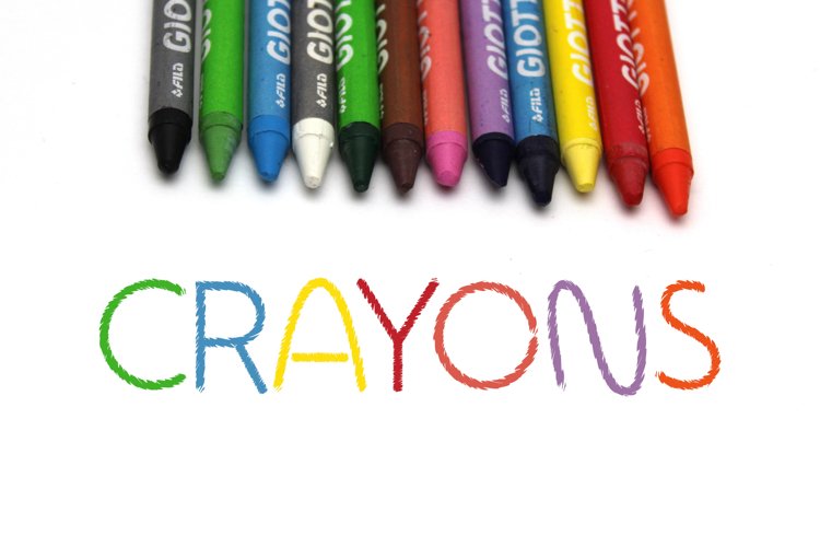 Crayons Sketch Font example image 1