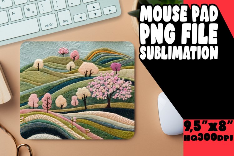 Eye-Catching 3D Summer Landscape Sublimation