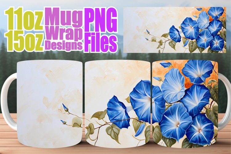 Floral Fantasy Mug: Vibrant Spring Sublimation example image 1