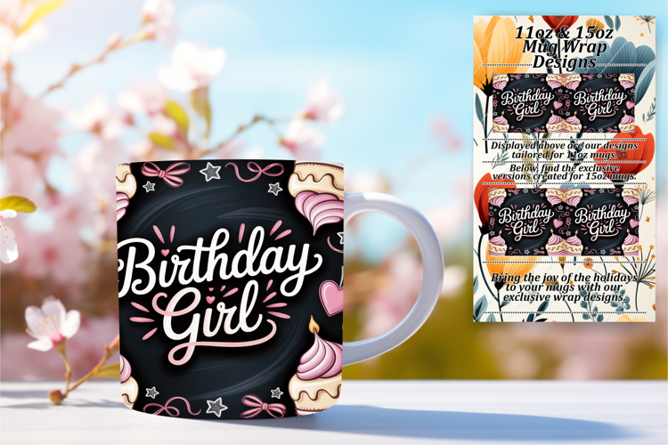 Beautiful Png For 15oz Mug Wrap , Girl Quote