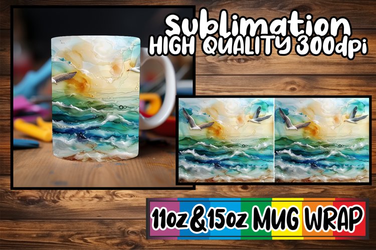 Beach Sublimation Design Image 12