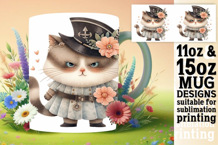 Cat Watercolor Image 19