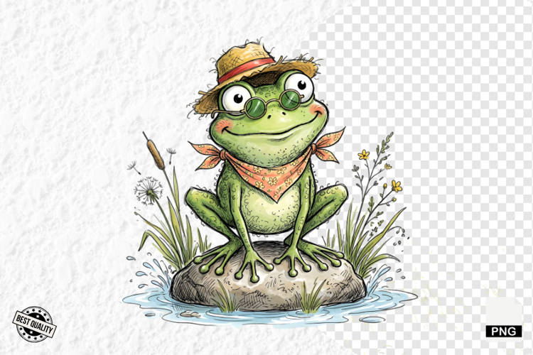 Cute Frog Png Image 4