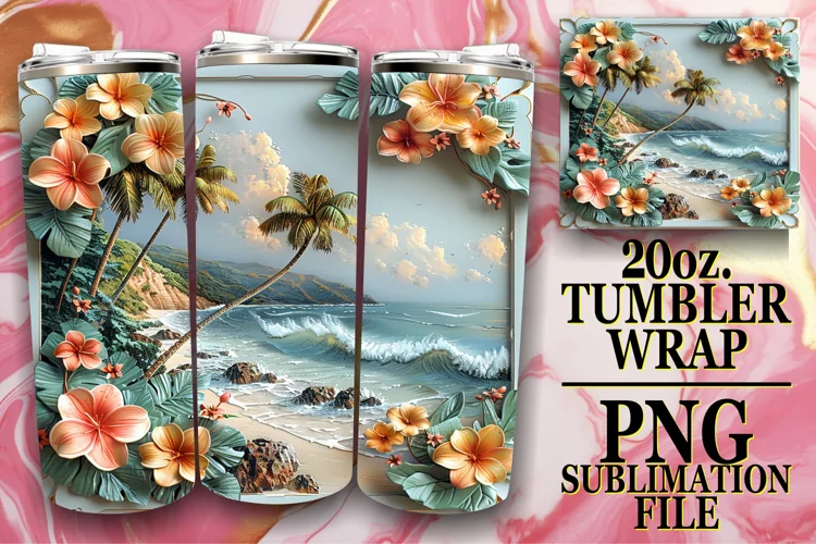 Springtime View Tumbler Design 20oz