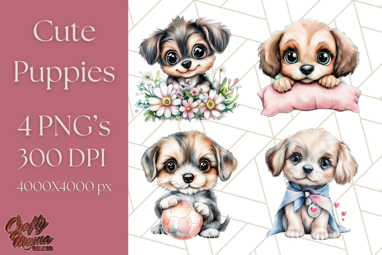 Puppy Illustration Image 5
