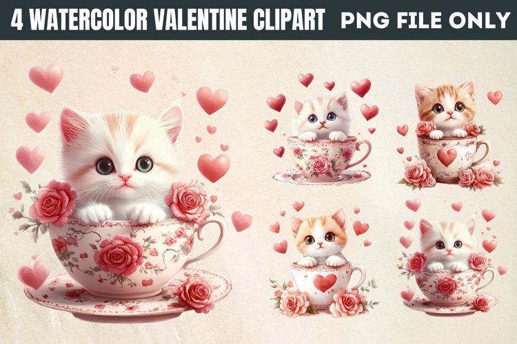 Cute Cat Clipart Image 19