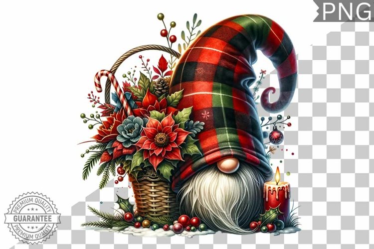 Christmas Gnome Clipart Image 20
