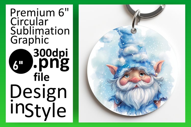 Cute Gnome Clipart Image 3