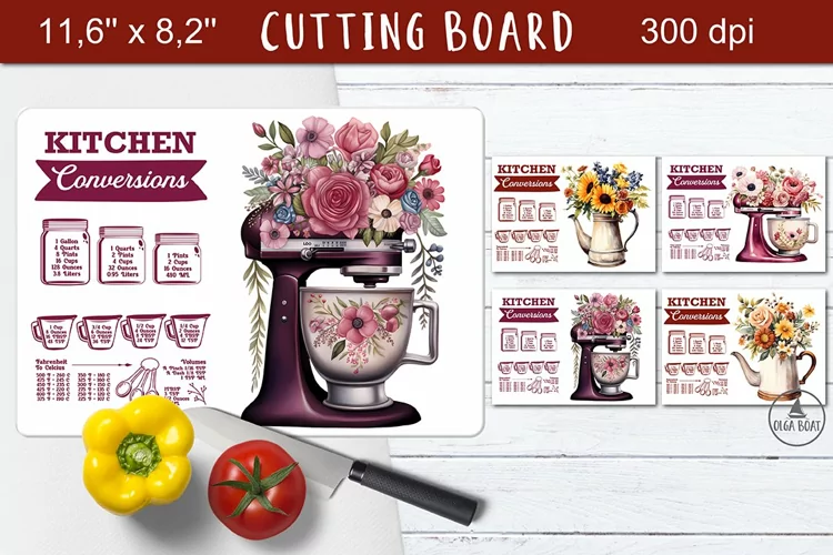 Kitchen conversions cutting board designs