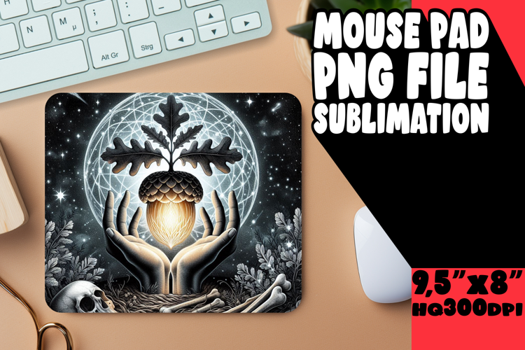 Sweet Desk Mat Sublimation Designs, Mystic