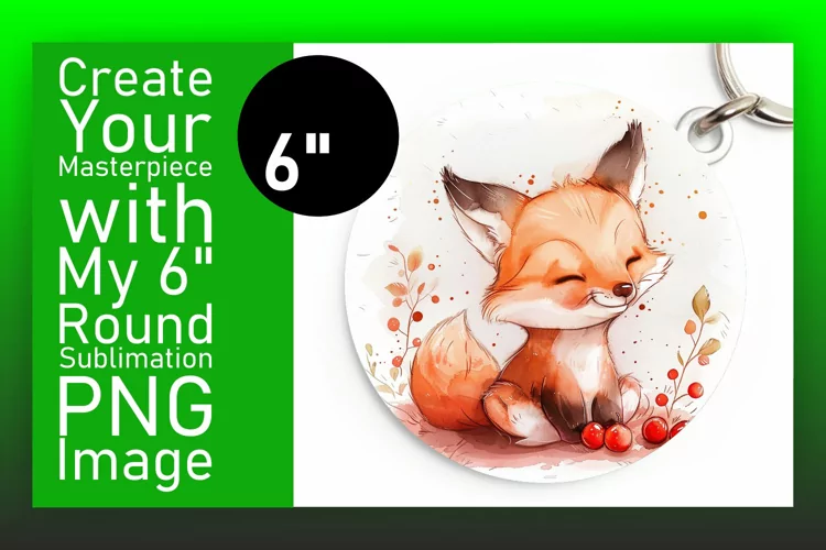 Vibrant Creature Tags: Watercolor Sublimation