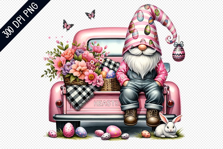 Easter Gnome Clipart Image 2
