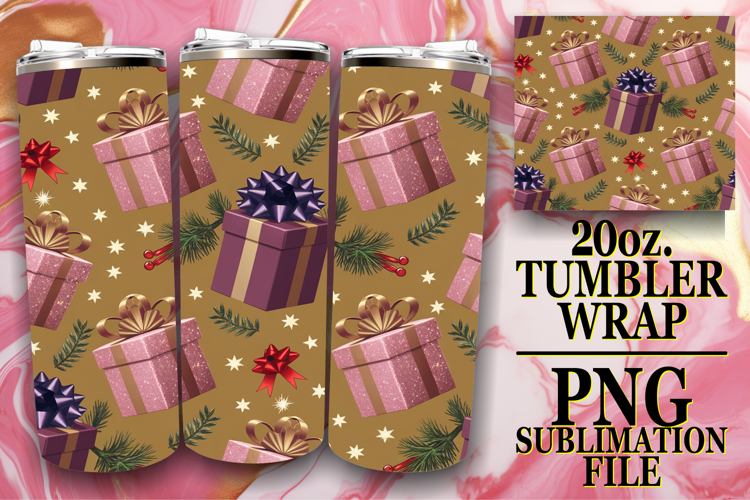 Christmas Tumbler Wrap Image 7