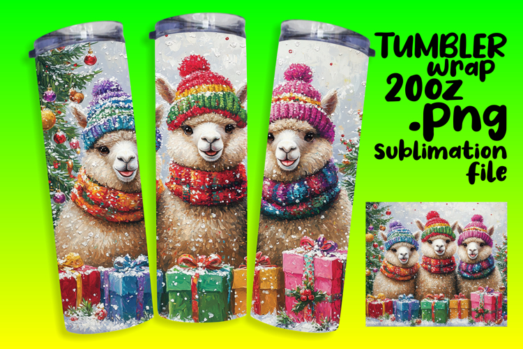 Christmas Tumbler Wrap Image 12