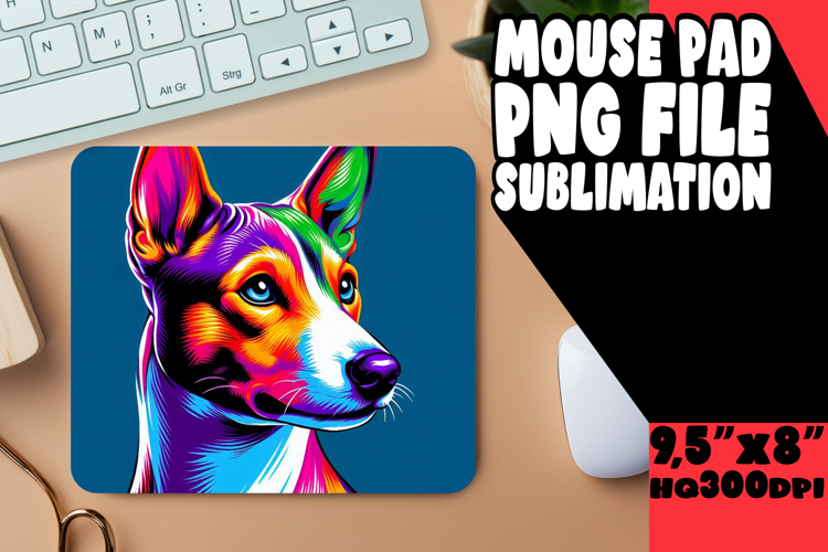 Cozy MOUSE MAT Inspirational Sublimation, Dog