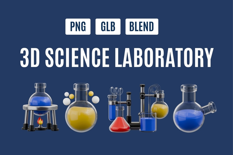 Scientific Experiment 3D Set 04