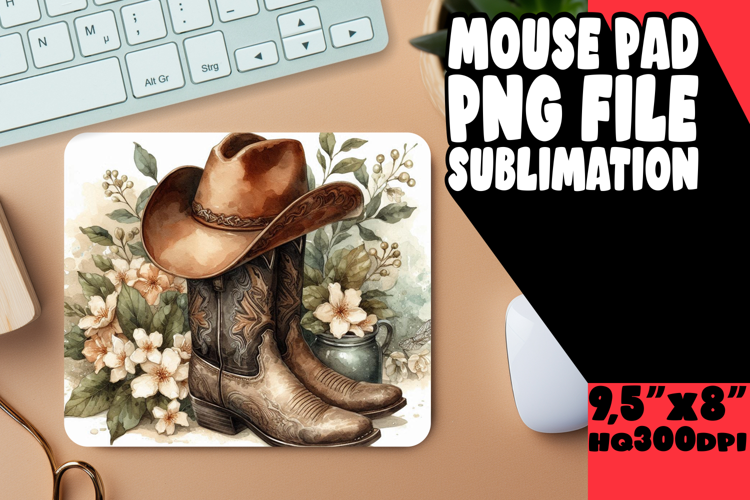 VIBRANT MOUSE MAT INNOVATIVE DESIGN, Western