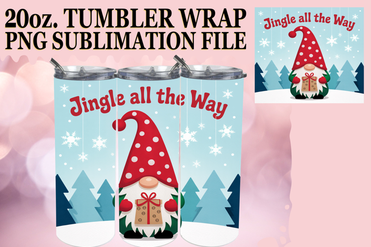Christmas Tumbler Wrap Image 13