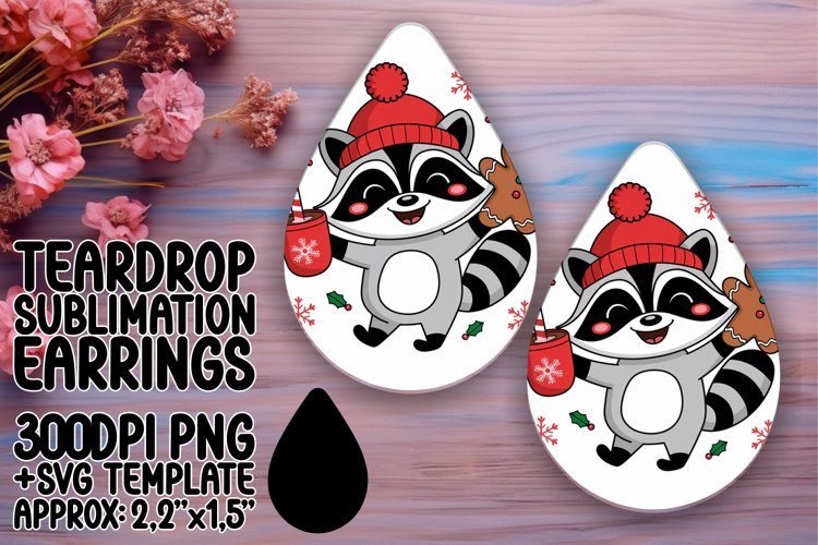 Trendy Teardrop Design for DIY , Christmas example image 1