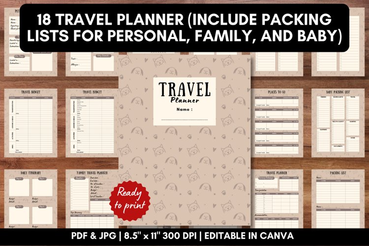 Travel Planner Template Pdf Infoupdate Travel Planner Template Pdf Infoupdate