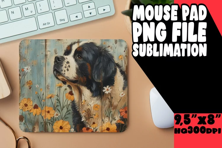 Holiday Dog Lover Desk Pad