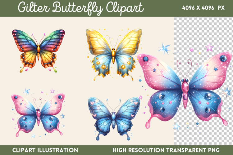 Butterfly Sublimation Designs Image 10