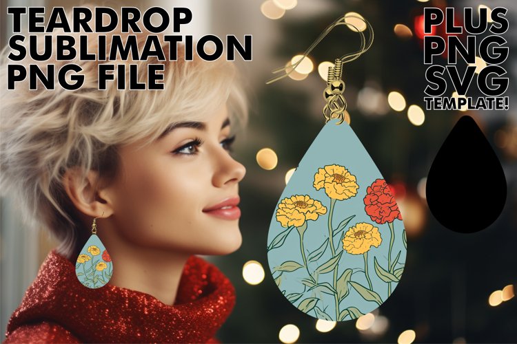 Stylish Floral Earring Magic example image 1