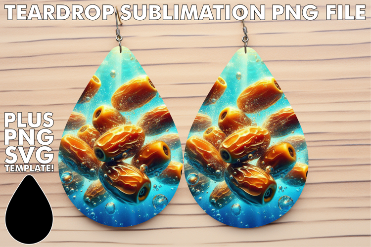 Radiant Teardrop Earrings Ideas, 3D Fruits