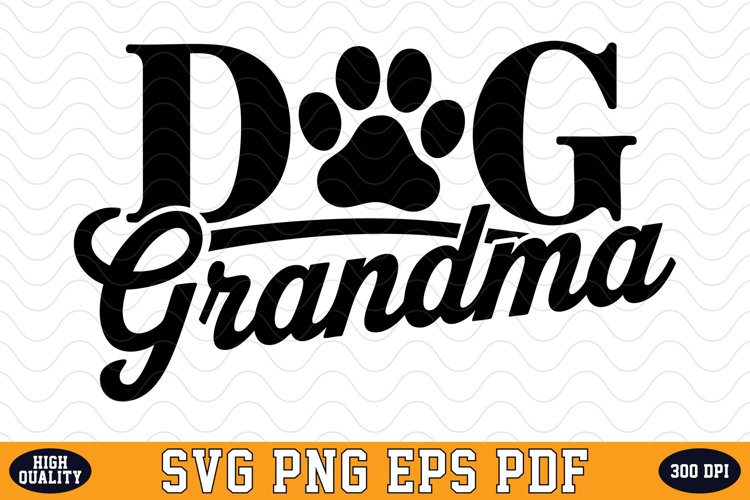 Dog Grandma Svg Image 10