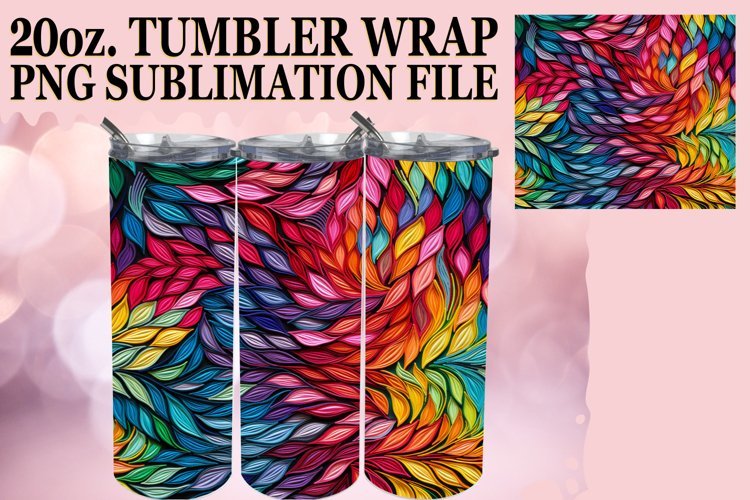 Tumbler Delight in Patterned Style example image 1