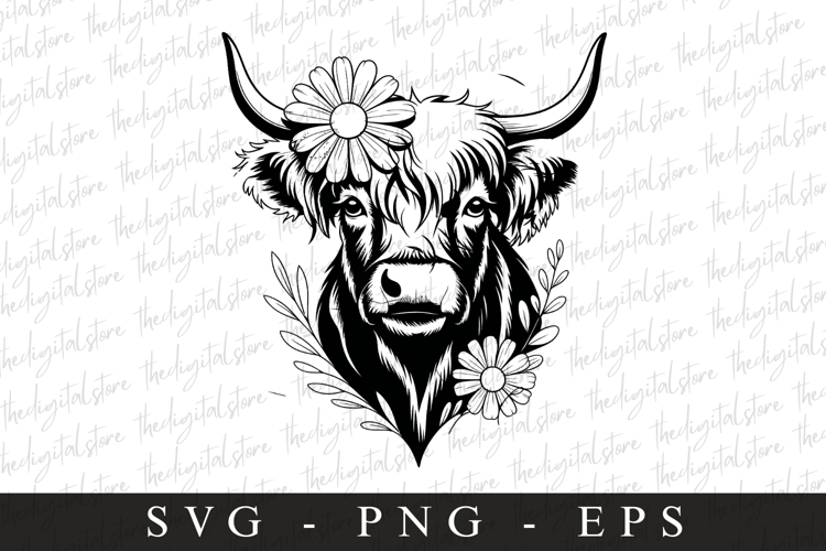 Highland cow SVG | SVG Cut files | Cricut