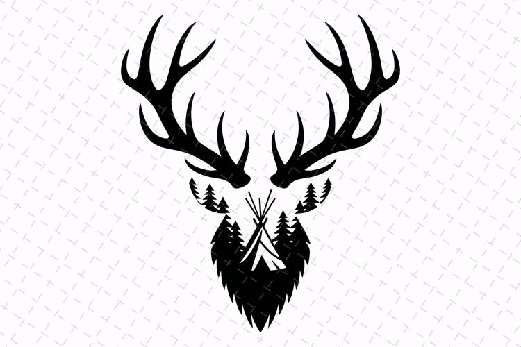 Deer Silhouette Svg Image 11