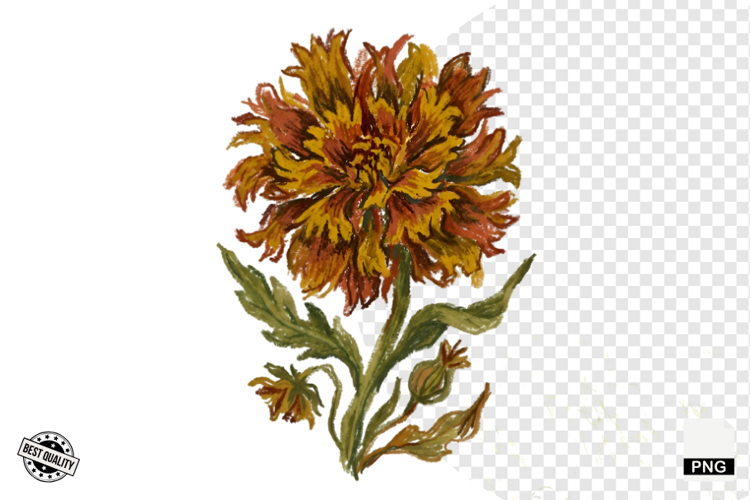 Wildflowers Clipart Image 9