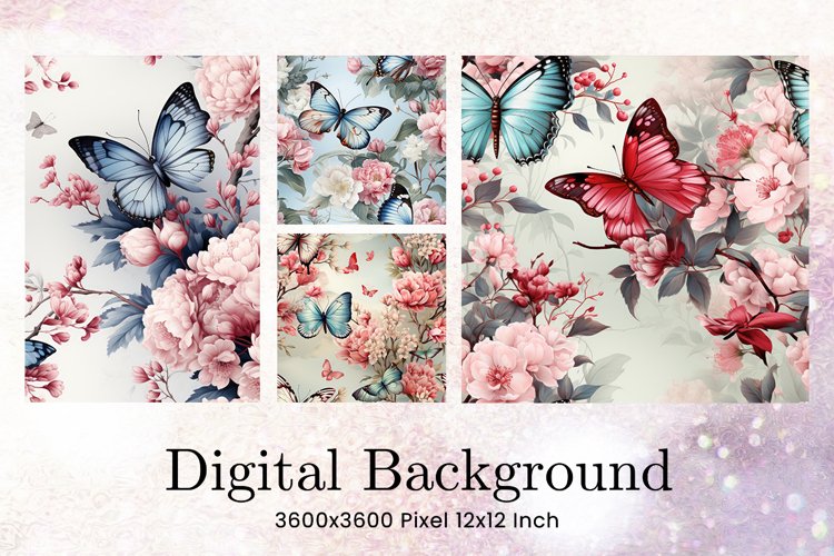 Butterfly Background Image 16