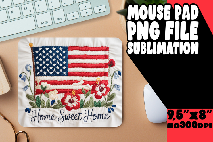 JOYFUL DESK PAD SUBLIMATION ART, Patriotic