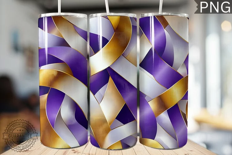 Abstract Pattern Tumbler Warp - High Quality 300 Dpi