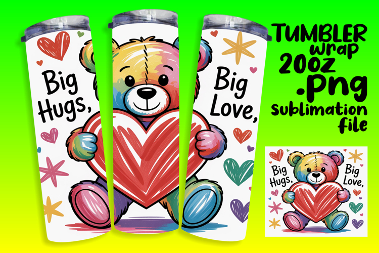 EYE-CATCHING 20oz Sublimation Tumbler , Valentines Day